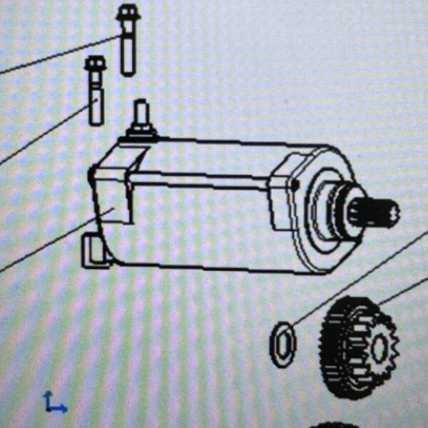Rozrusznik Loncin Xwolf 550