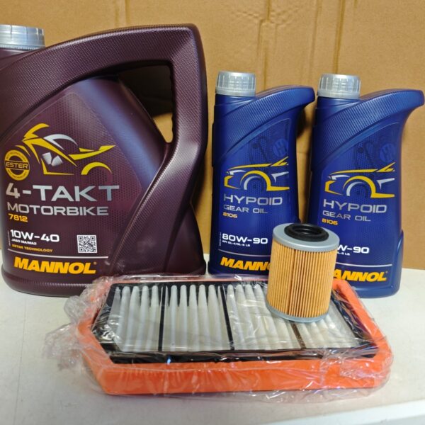 Olej do quada ODES PATHCROSS 650  800 850 1000 zestaw serwisowy przegląd